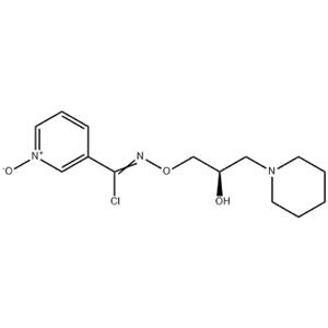 (2R)-1-[[chloro-(1-oxidopyridin-5-yl)methylidene]amino]oxy-3-(1-piperidyl)propan-2-ol