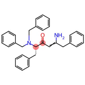 (S,Z)-5-Amino-2-(dibenzylamino)-1,6-diphenylhex-4-en-3-one