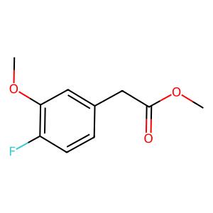 methyl 2-(4-fluoro-3-methoxyphenyl)acetate