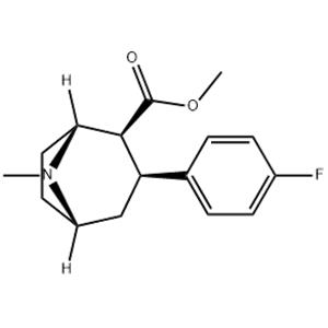 (-)-2-BETA-CARBOMETHOXY-3-BETA-(4-FLUOROPHENYL)TROPANE