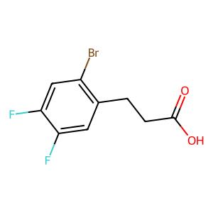 3-(2-bromo-4,5-difluorophenyl)propanoic acid