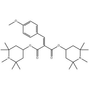 Propanedioic acid, (4-methoxyphenyl)methylene-, bis(1,2,2,6,6-pentamethyl-4-piperidinyl) ester