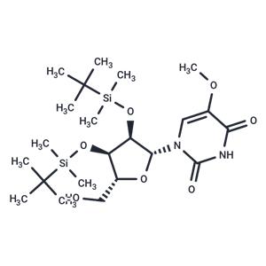 2',3'-Bis(O-(t-butyldimethylsilyl)-5-methoxyuridine
