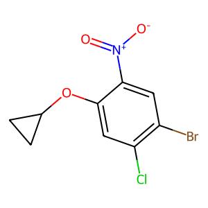 1-bromo-2-chloro-4-cyclopropoxy-5-nitrobenzene