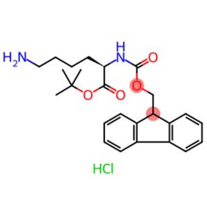 D-Lysine, N2-[(9H-fluoren-9-ylmethoxy)carbonyl]-, 1,1-dimethylethyl ester, hydrochloride (1:1)