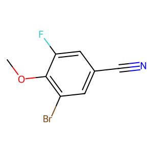 3-bromo-5-fluoro-4-methoxybenzonitrile