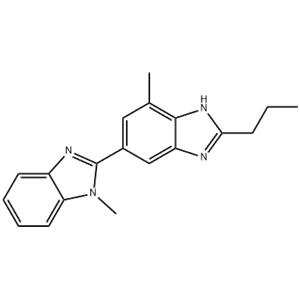 2-n-Propyl-4-methyl-6-(1-methylbenzimidazole-2-yl)benzimidazole