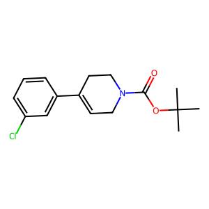 tert-butyl 4-(3-chlorophenyl)-1,2,3,6-tetrahydropyridine-1-carboxylate
