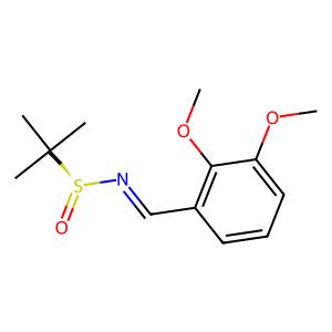 (S,E)-N-(2,3-dimethoxybenzylidene)-2-methylpropane-2-sulfinamide