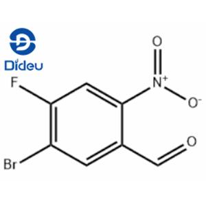 5-bromo-4-fluoro-2-nitrobenzaldehyde
