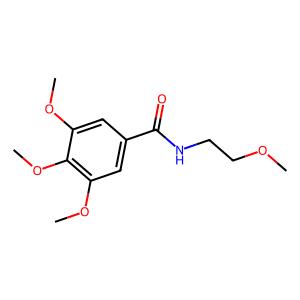 3,4,5-trimethoxy-N-(2-methoxyethyl)benzamide