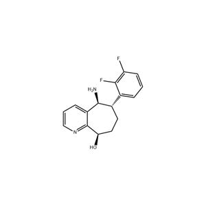 (5S,6S,9R)-5-amino-6-(2,3-difluorophenyl)-6,7,8,9-tetrahydro-5H-cyclohepta[b]pyridin-9-ol