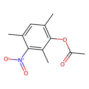 2,4,6-trimethyl-3-nitrophenyl acetate