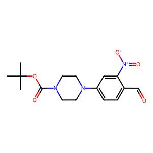 tert-butyl 4-(4-formyl-3-nitrophenyl)piperazine-1-carboxylate
