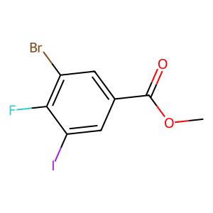 methyl 3-bromo-4-fluoro-5-iodobenzoate