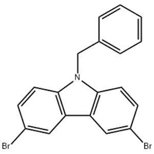 9-Benzyl-3,6-dibromocarbazole
