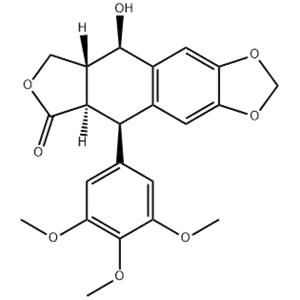 (5R,5aR,8aR,9R)-5,8,8a,9-Tetrahydro-9-hydroxy-5-(3,4,5-trimethoxyphenyl)-furo(3',4':6,7)naphtho[2,3-d]-1,3-dioxol-6(5aH)-one