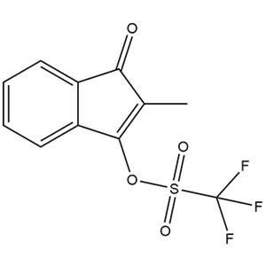 2-methyl-1-oxo-1H-inden-3-yltrifluoromethanesulfonate