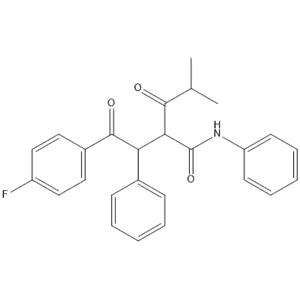 2-[2-(4-Fluorophenyl)-2-oxo-1-phenylethyl]-4-methyl-3-oxo-N-phenylpentanamide