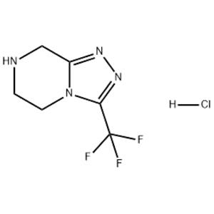 3-(Trifluoromethyl)-5,6,7,8-tetrahydro-[1,2,4]triazolo[4,3-a]pyrazine hydrochloride