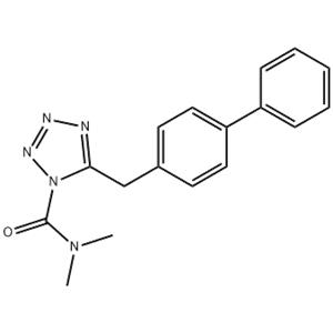 5-[[(1,1'-BIPHENYL)-4-YL]METHYL]-N,N-DIMETHYL-1H-TETRAZOLE-1-CARBOXAMIDE