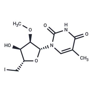 5'-Deoxy-5'-iodo-2'-O-methyl-5-methyluridine