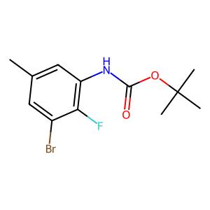 tert-butyl (3-bromo-2-fluoro-5-methylphenyl)carbamate