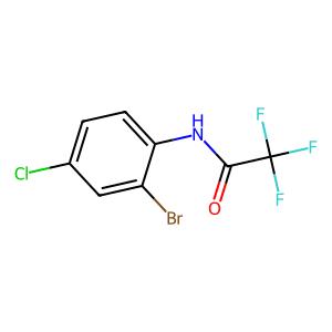 N-(2-bromo-4-chlorophenyl)-2,2,2-trifluoroacetamide