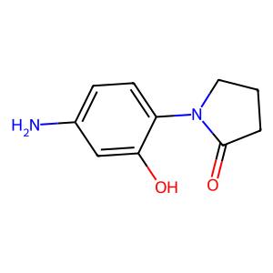 1-(4-amino-2-hydroxyphenyl)pyrrolidin-2-one
