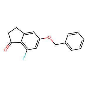 5-(benzyloxy)-7-fluoro-2,3-dihydro-1H-inden-1-one