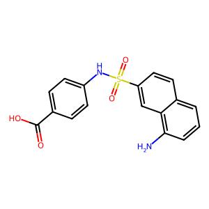 4-(8-aminonaphthalene-2-sulfonamido)benzoic acid