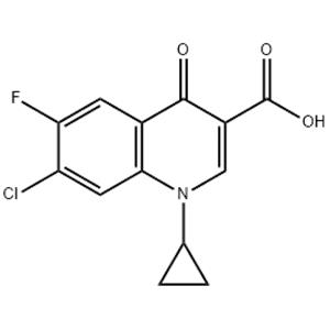 7-Chloro-1-cyclopropyl-6-fluoro-1,4-dihydro-4-oxoquinoline-3-carboxylic acid