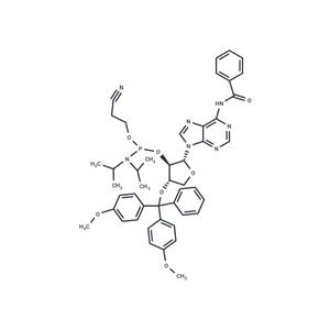 DMTr-TNA-A(Bz)-amidite; 1-{2'-O-[(2-Cyanoethoxy)(diisopropyl amino)phosphino]-3'-O-[(4,4'-dimethoxytriphenyl)methyl]-a-L-threofuranosyl}-N6-benzoyladenine