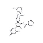 4'-Azido-3'-O-benzoyl-5'-O-(m-chlorobenzoyl)-2'-deoxy-2'-fluoro-beta-D-arabinouridine pictures