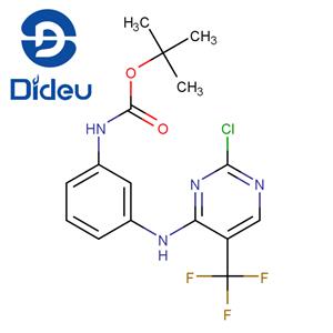 tert-butyl (3-((2-chloro-5-(trifluoroMethyl)pyriMidin-4-yl)aMino)phenyl)carbaMate