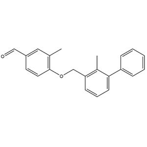 3-methyl-4-[(2-methyl-3-phenylphenyl)methoxy]benzaldehyde