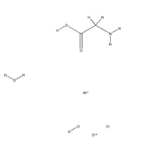 Four chloro glycine aluminum zirconium