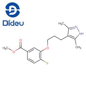 Benzoic acid, 3-[3-(3,5-dimethyl-1H-pyrazol-4-yl)propoxy]-4-fluoro-, methyl ester