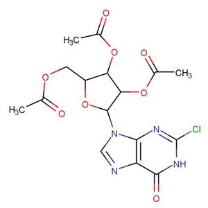 2-Chloroinosine 3’,4’,6’-Triacetate