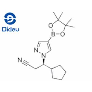 (R)-3-cyclopentyl-3-(4-(4,4,5,5-tetraMethyl-1,3,2-dioxaborolan-2-yl)-1H-pyrazol-1-yl)propanenitrile
