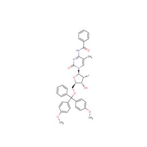 N4-Benzoyl-2'-deoxy-5'-O-DMTr-2'-fluoro- 5-methylcytidine