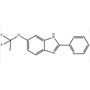 1H-Benzimidazole, 2-(2-pyridinyl)-6-(trifluoromethoxy)
