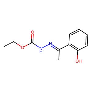 ethyl (E)-2-(1-(2-hydroxyphenyl)ethylidene)hydrazine-1-carboxylate