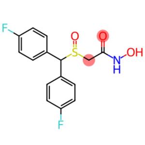 AcetaMide, 2-[[bis(4-fluorophenyl)Methyl]sulfinyl]-N-hydroxy-