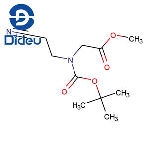 N-(2-Cyanoethyl)-N-[(1,1-dimethylethoxy)carbonyl]glycine methyl ester