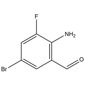 2-amino-5-bromo-3-fluorobenzaldehyde