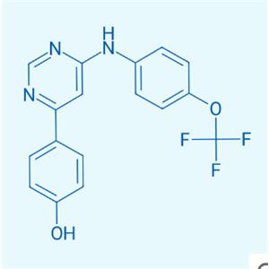 Phenol, 4-[6-[[4-(trifluoromethoxy)phenyl]amino]-4-pyrimidinyl]
