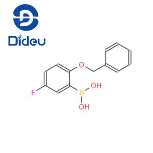 2-Benzyloxy-5-fluorophenylboronic acid