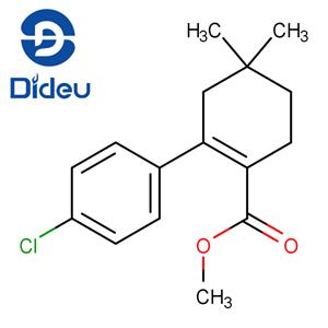 Methyl 2-(4-chlorophenyl)-4,4-dimethylcyclohex-1-ene-1-carboxylate