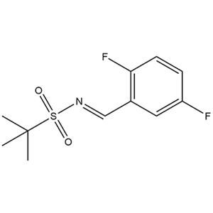 N-[(1E)-(2,5-difluorophenyl)methylidene]-2-methylpropane-2-sulfonamide